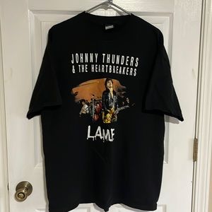 Johnny Thunders & The Heartbreakers Black Tee